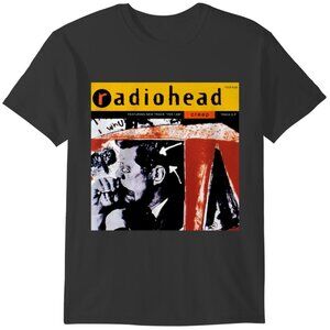 Radiohead 90s Retro Concert Graphic T-Shirt Band Music Fan Gift Unisex 91